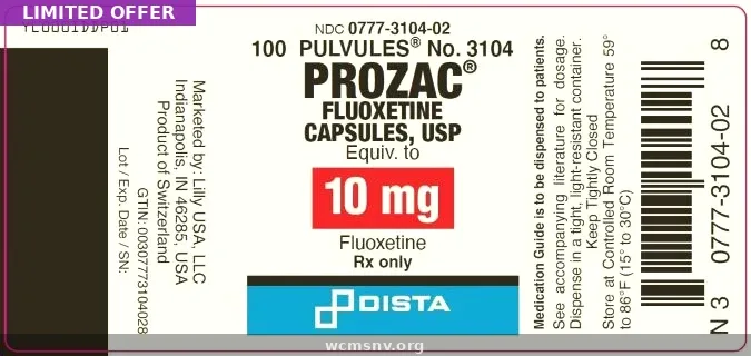 Prozac 60mg USA — Fluoxetine Online Pharmacy From $0.36