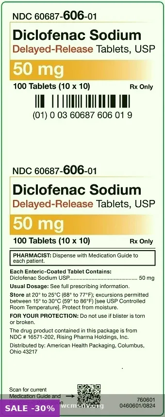 Generic Diclofenac (Diclofenac) 100mg — Pain / Inflammation — Lowest Price From $0.40